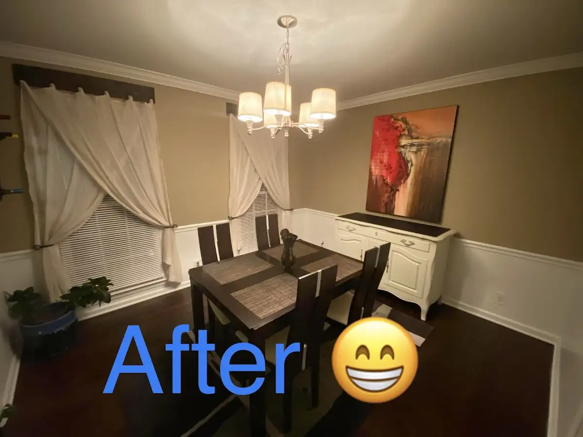 Professional dining room restoration after water damage in Newberry